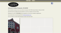 Desktop Screenshot of lindsleychiropractic.com